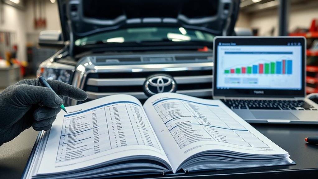 Toyota Tundra regular maintenance schedule and inspection
