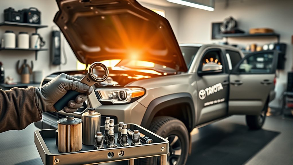 regular maintenance for tacoma