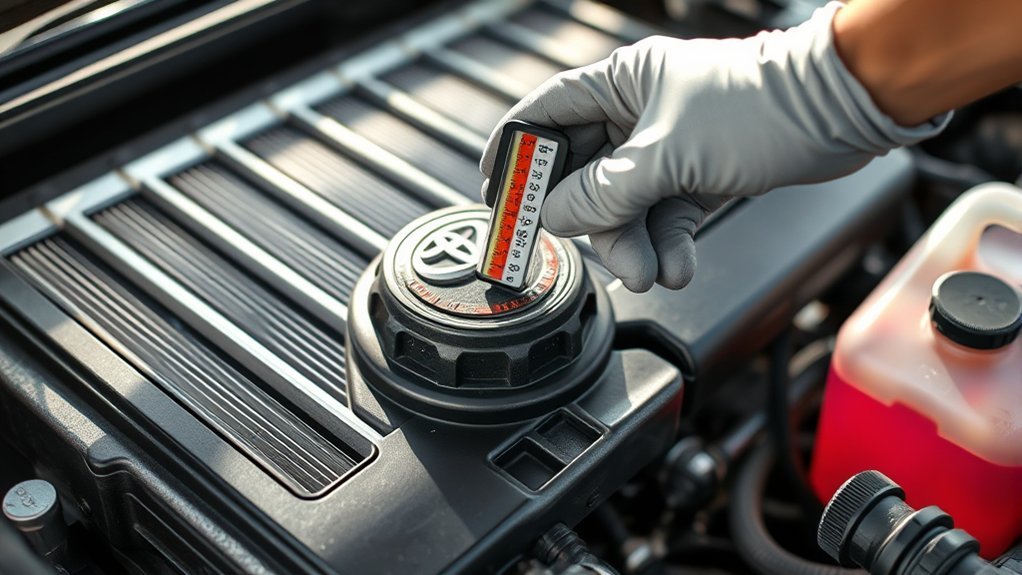 Toyota Camry radiator and coolant maintenance schedule