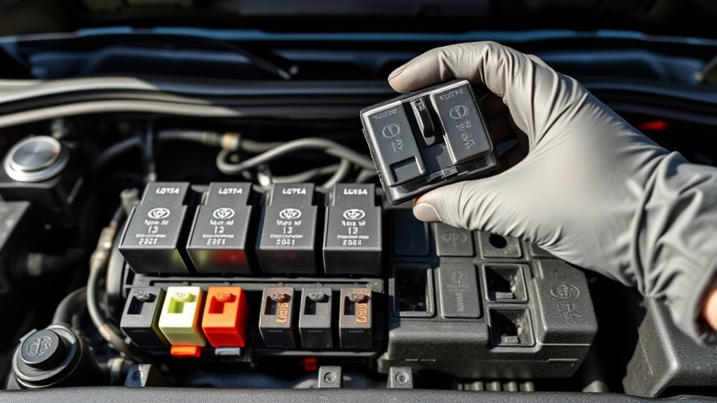 relay removal and replacement