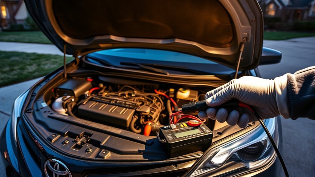 Preventive battery and cable maintenance for reliable Toyota Camry starting