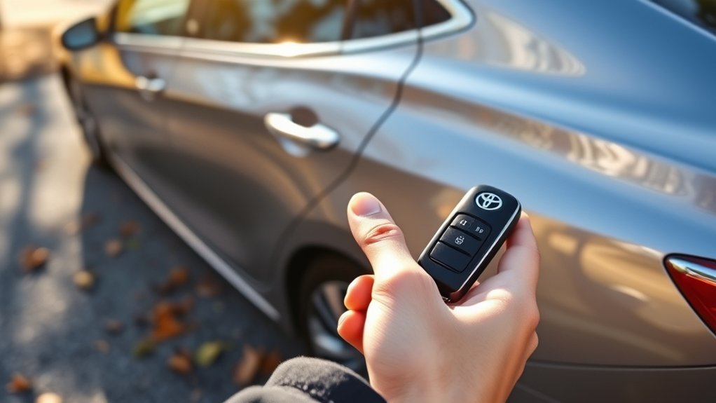 Toyota Camry remote-start troubleshooting checks