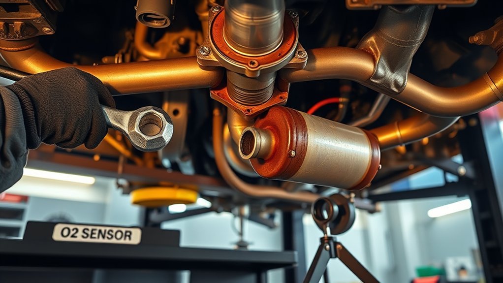 remove old catalytic converter