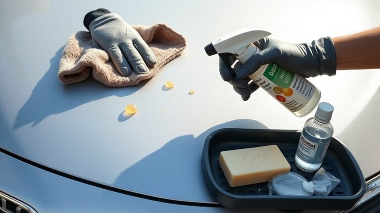 remove sap from paint