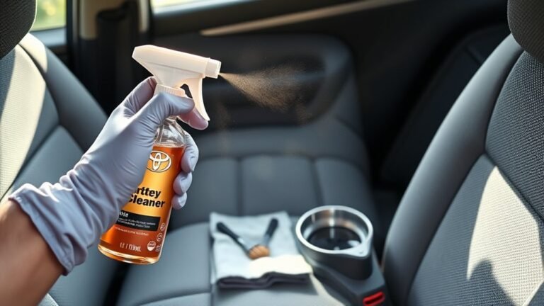removing stains from seats