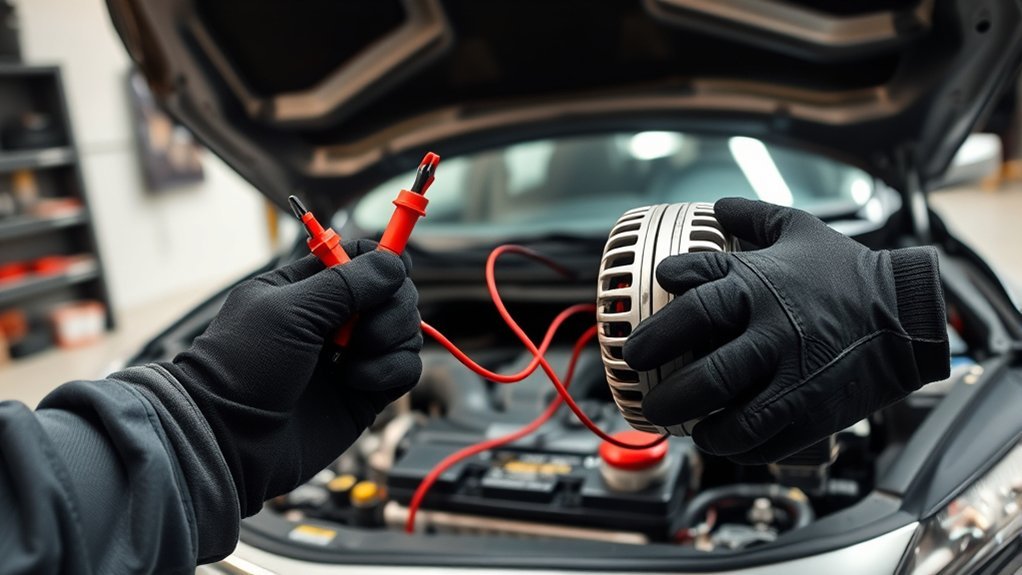 replace alternator if necessary