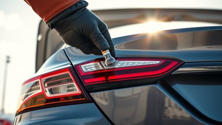 replace camry brake bulb