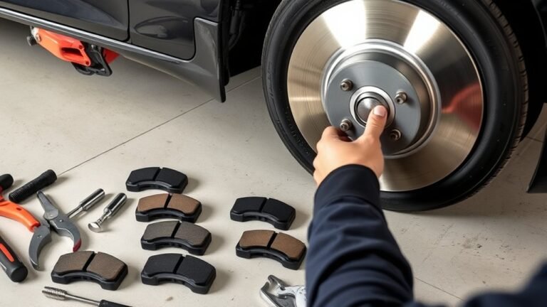 replace camry brake pads