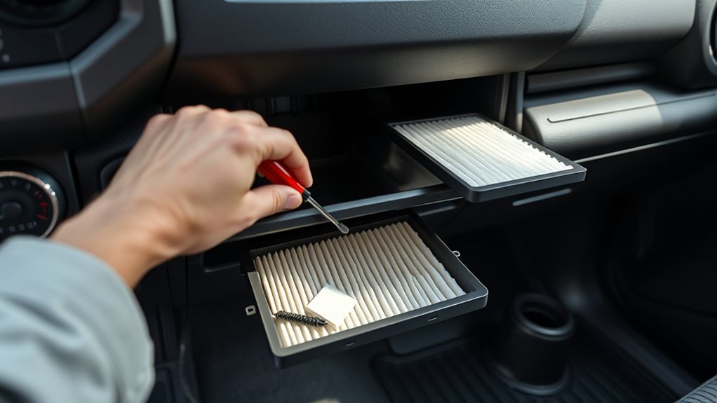 replace tacoma cabin filter