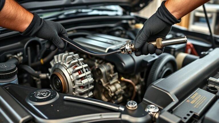 replace tacoma serpentine belt