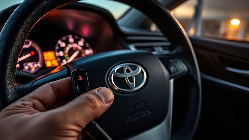 Professional Toyota Camry smart key programming and registration