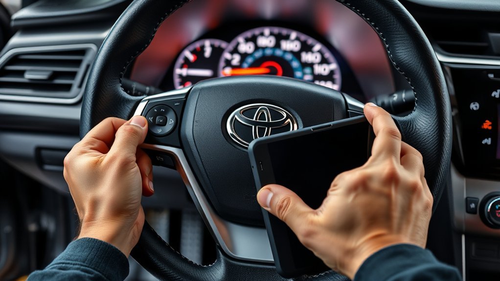 reset steering angle sensor