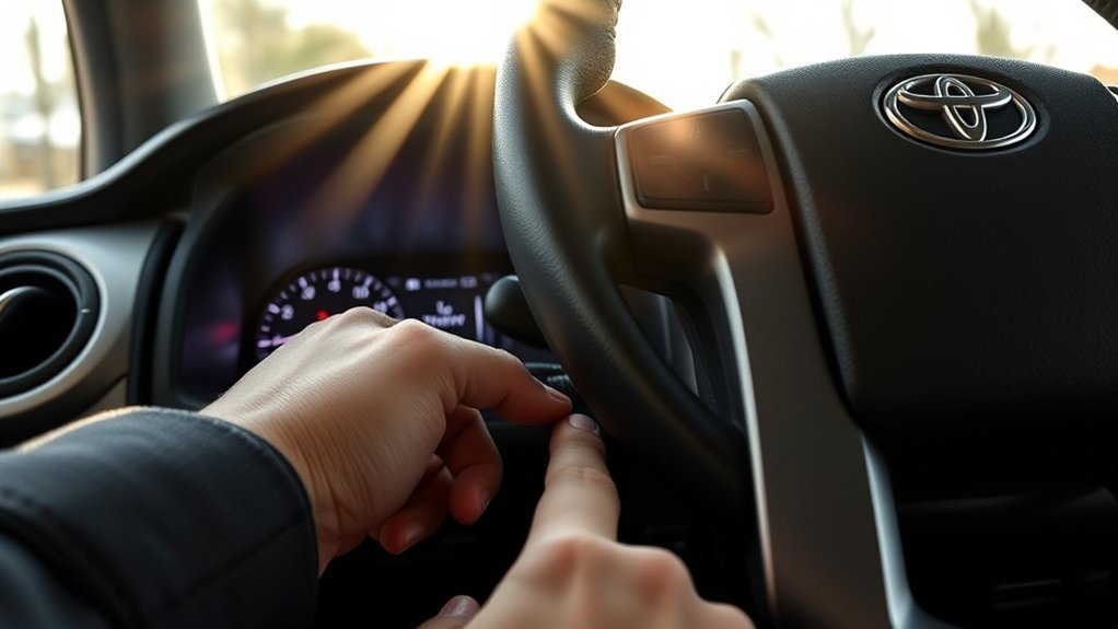 reset tire pressure light