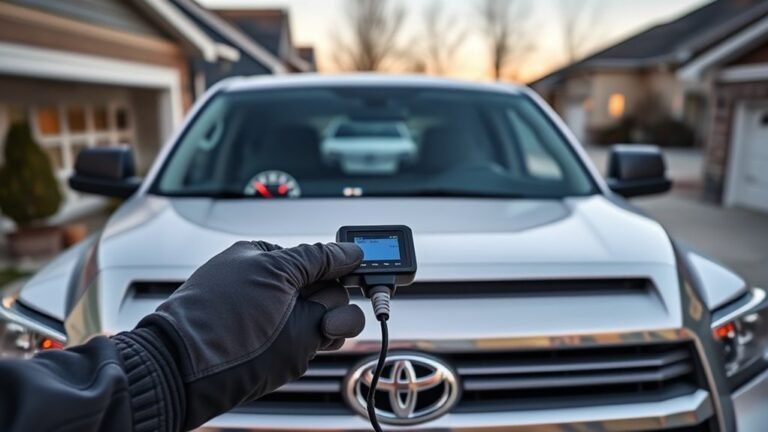 reset toyota tundra light