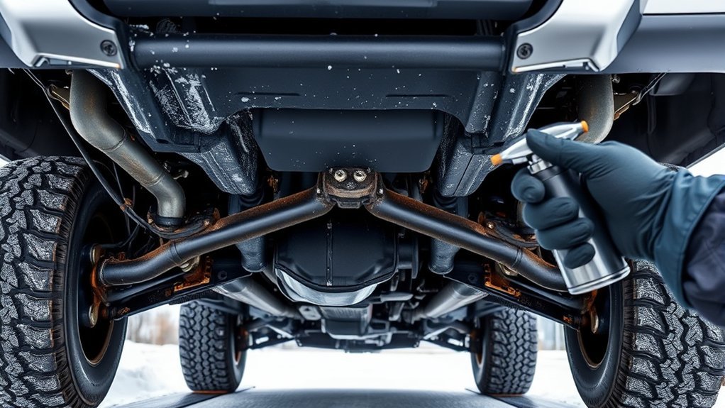 Toyota Tundra frame rust prevention and underbody protection