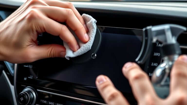 safe cleaning for touchscreen