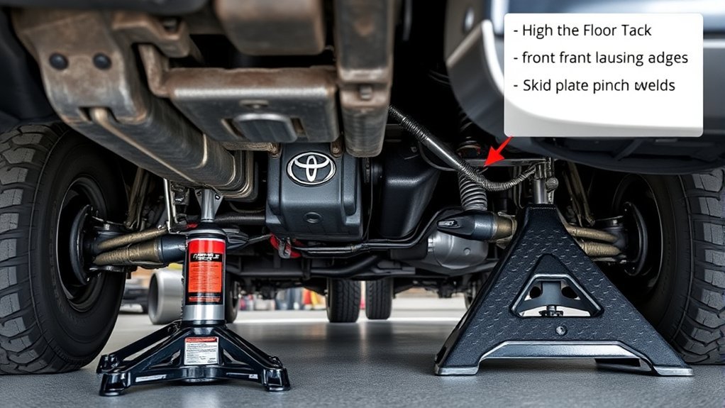 safe jacking points guide