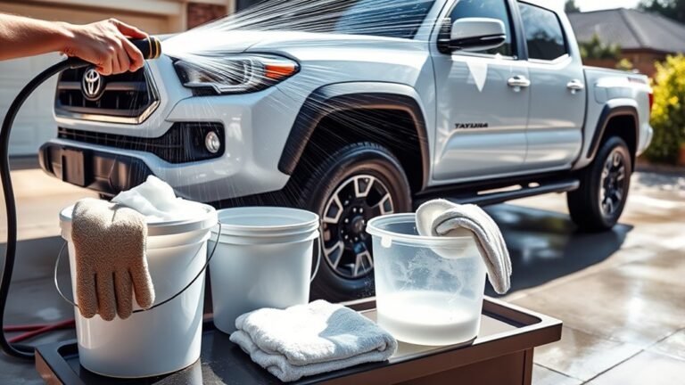 safe washing techniques for tacoma