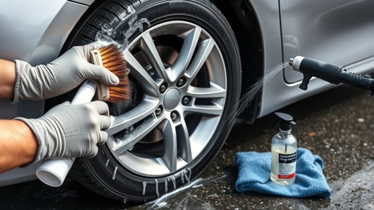 safely clean camry wheels