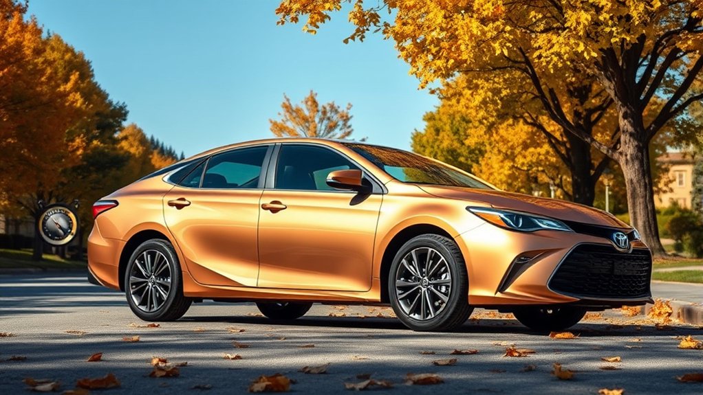 seasonal temperature, weather, and climate-control effects on Toyota Camry Hybrid MPG