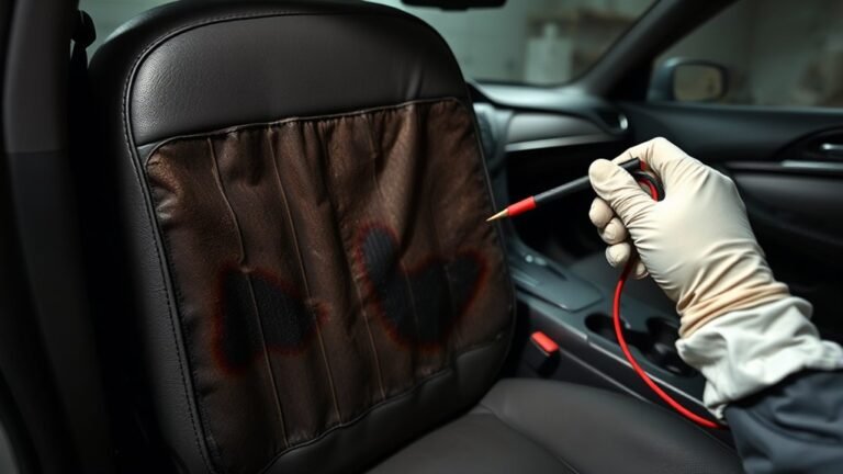 seat heater failure signs
