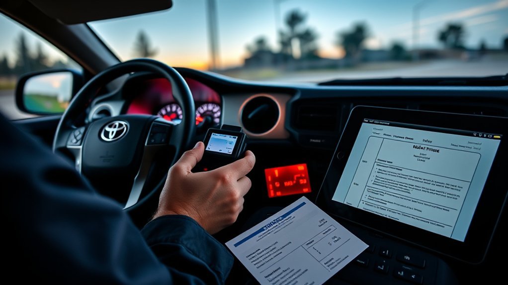 When a Toyota Tacoma check engine light needs professional diagnosis