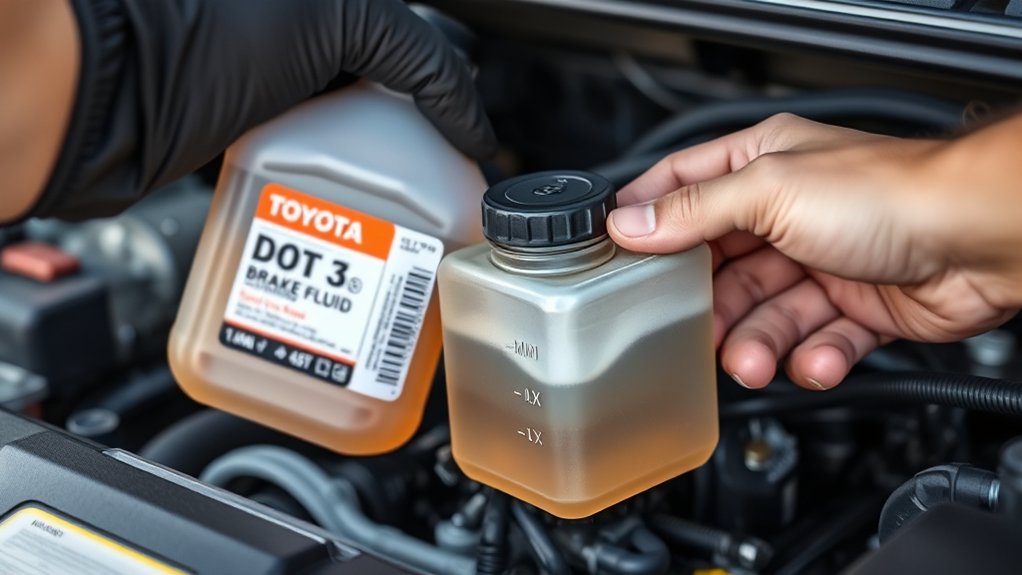 select correct brake fluid