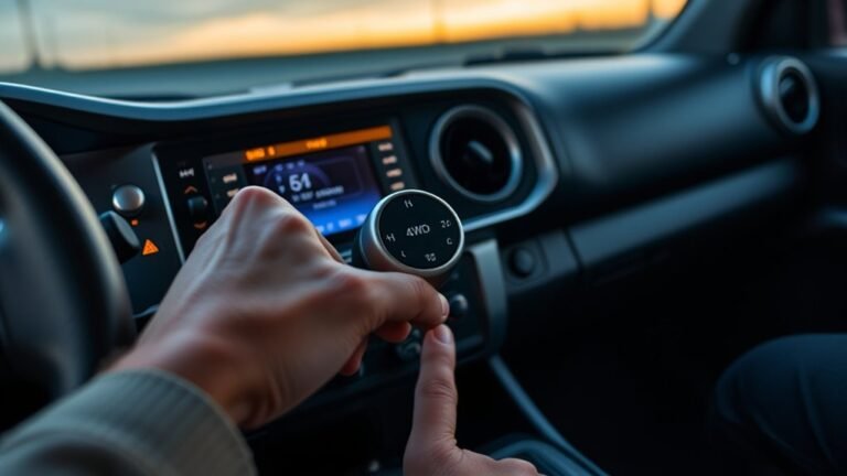 shift tacoma into 4lo