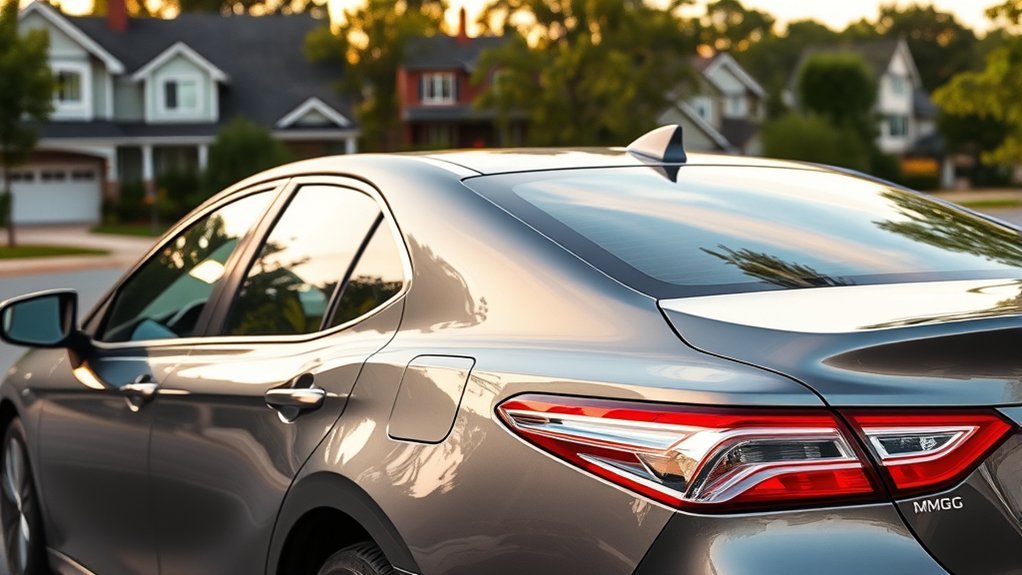 Toyota Camry fuel economy drops during short trips because of cold-start warm-up