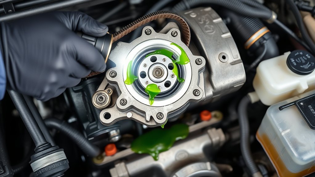 signs of water pump failure