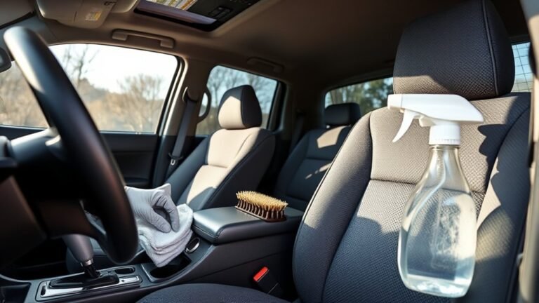 stain safe cleaning for seats