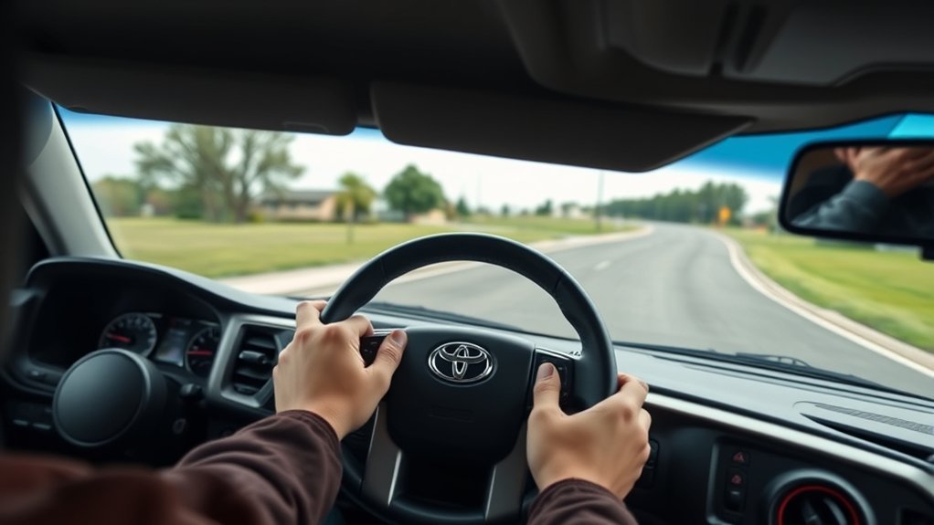 Toyota Tacoma crooked steering wheel and vehicle pulling symptoms