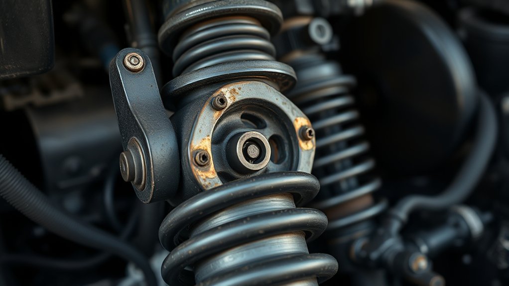 strut mount failure symptoms