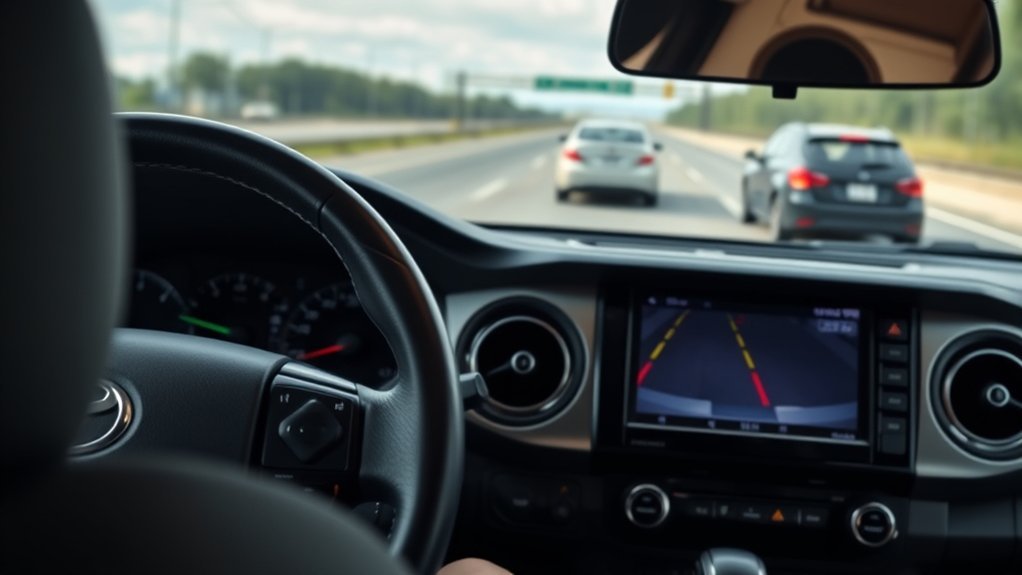 Safe lane changing and reversing with Toyota Tacoma BSM and RCTA