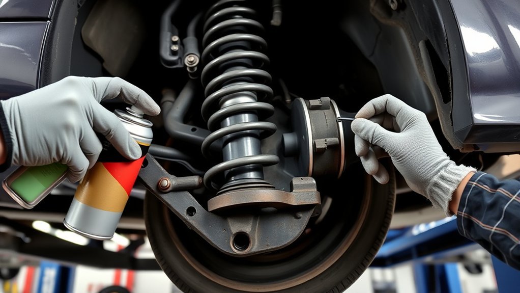 suspension squeaks indicate wear