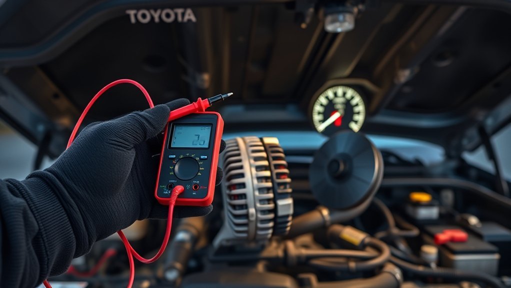 tacoma alternator electrical function