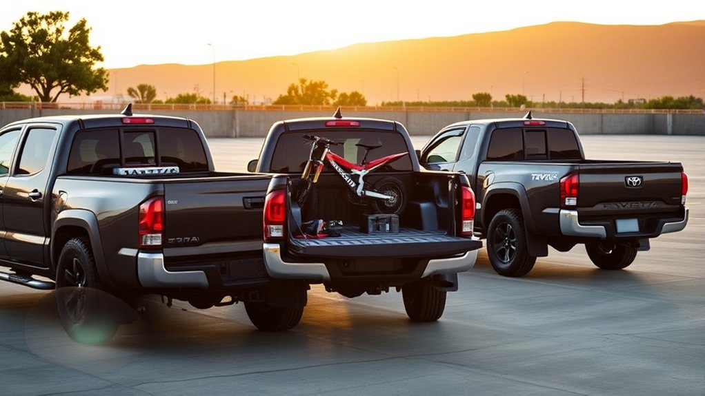 tacoma bed length comparison