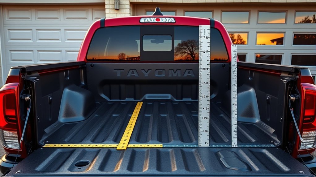 tacoma bed size comparison