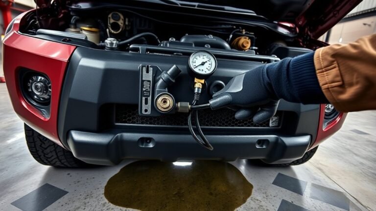 tacoma coolant leak repair