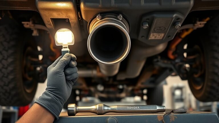 tacoma exhaust leak repair guide