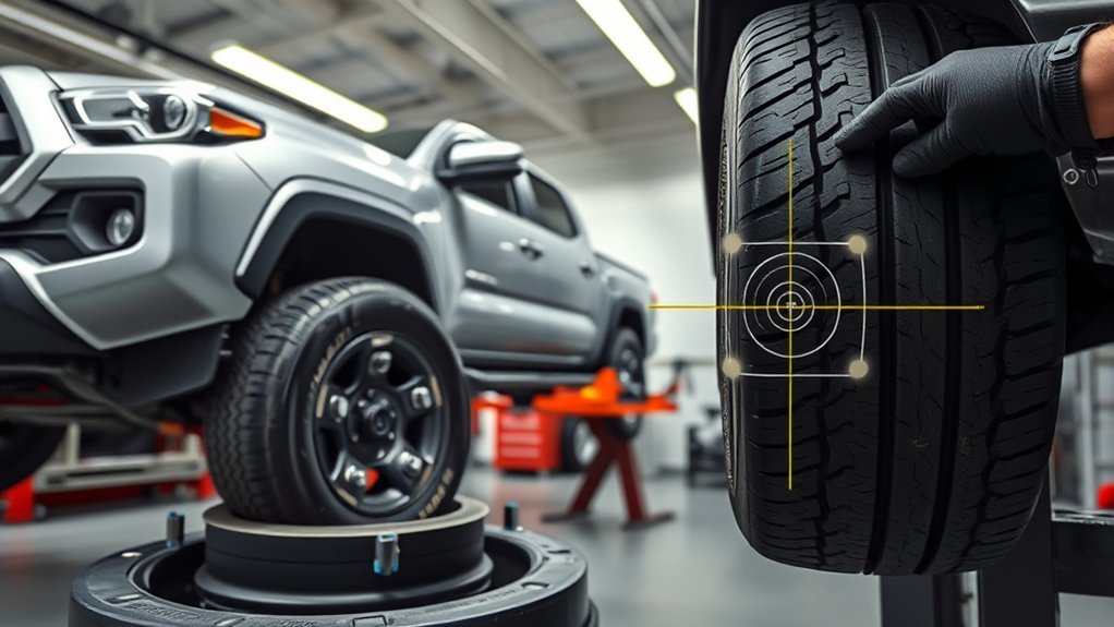 Toyota Tacoma wheel alignment symptom checklist