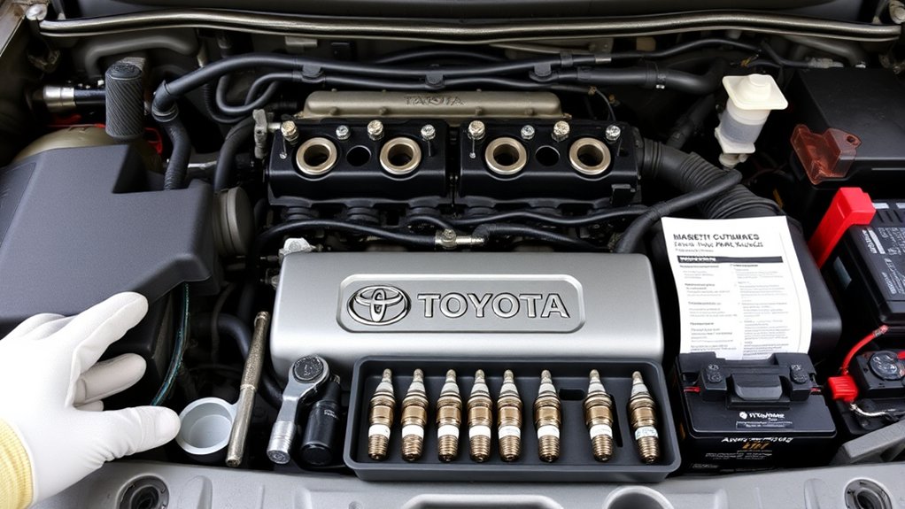 tacoma spark plug replacement checklist