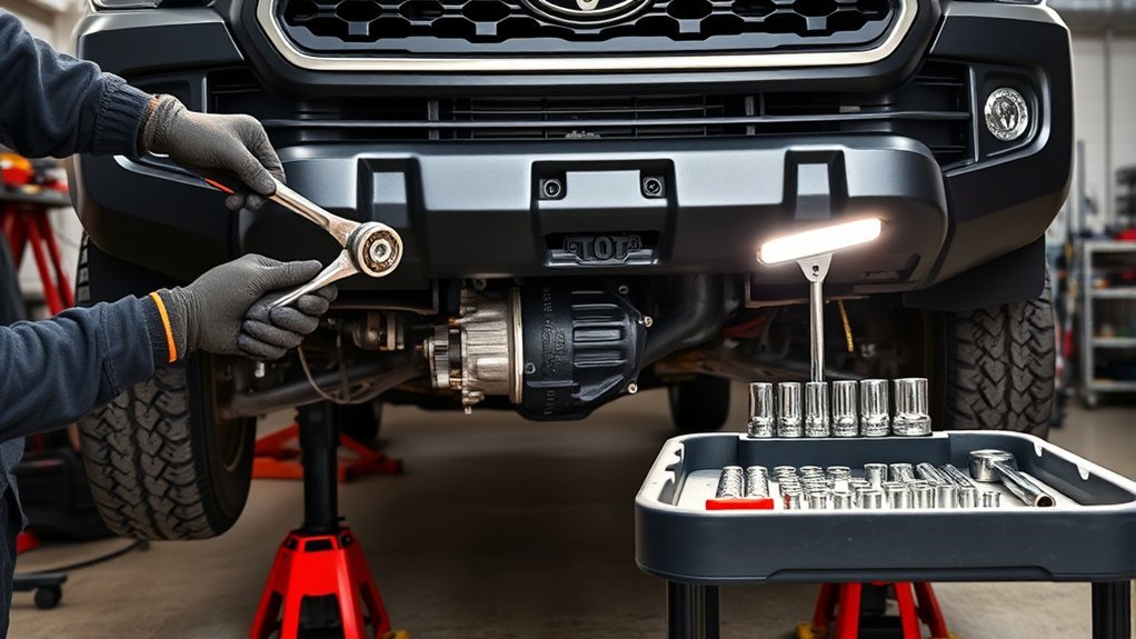 Toyota Tacoma starter system maintenance checks
