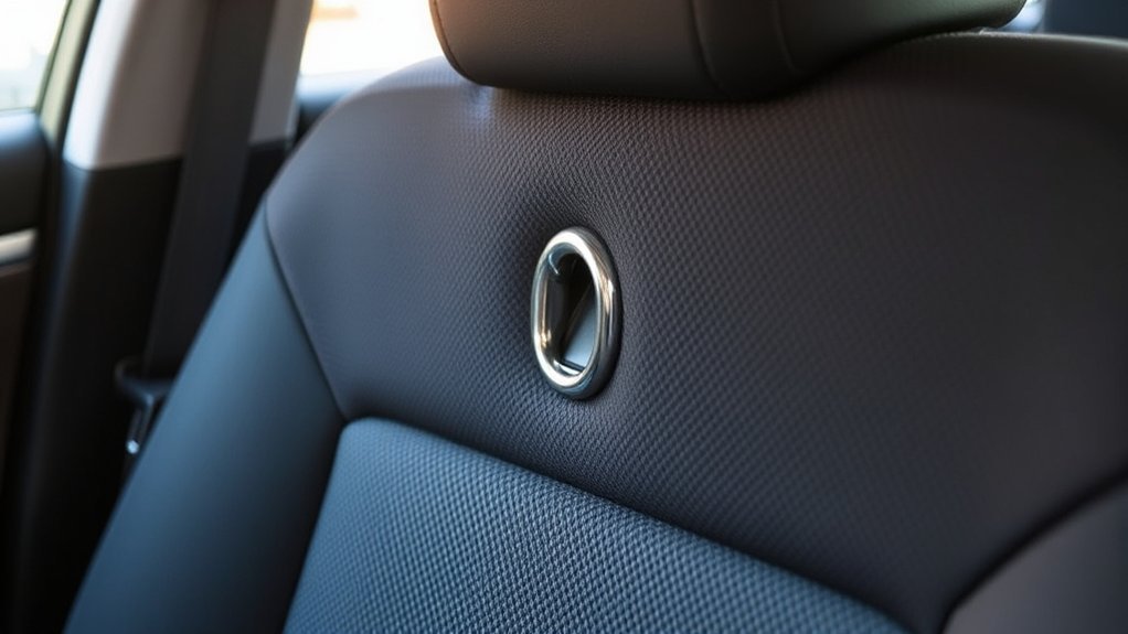 top tether limiting forward rotation of a forward-facing child restraint