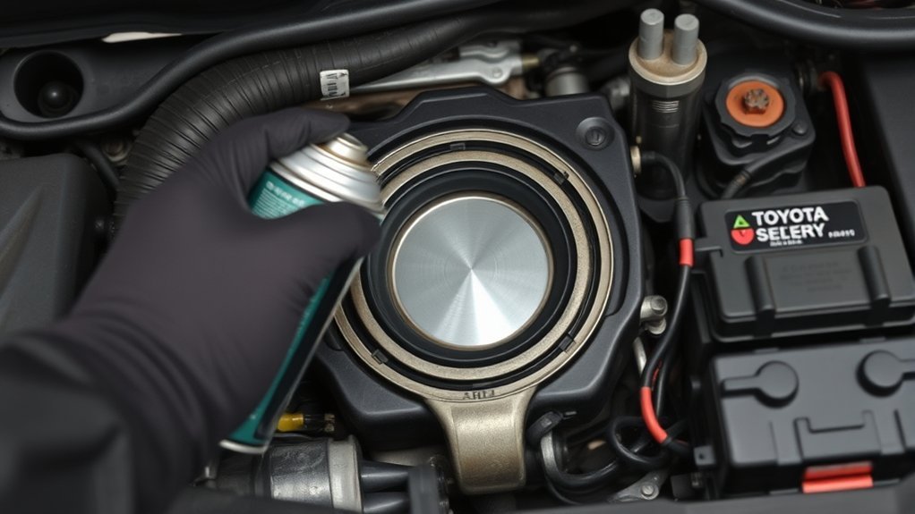 Safe Toyota Camry throttle body cleaning and inspection