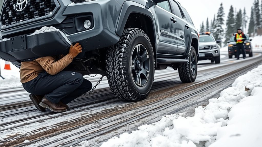 tire chains for winter safety