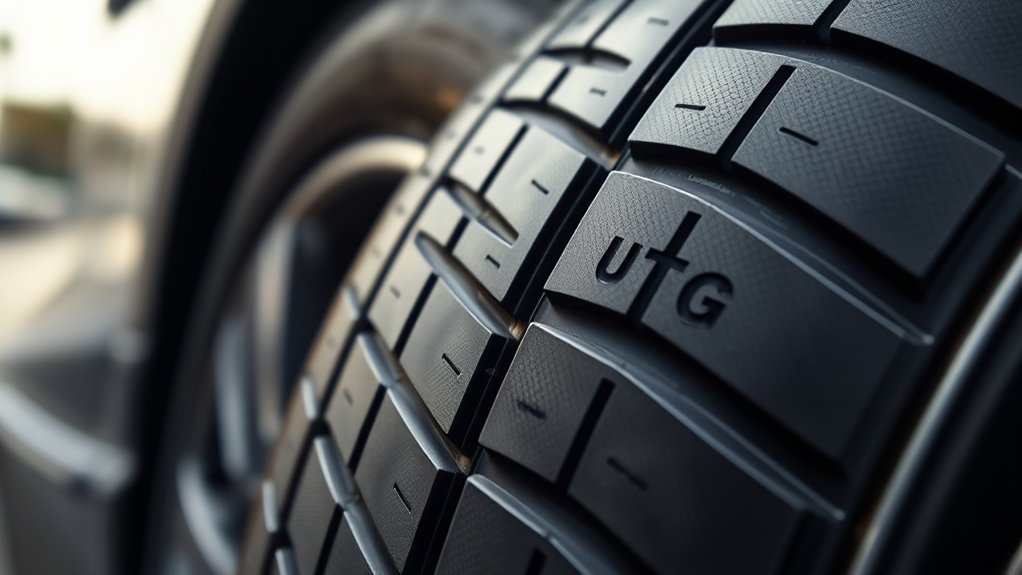 UTQG treadwear, traction, and temperature grades used to compare Toyota Camry tires