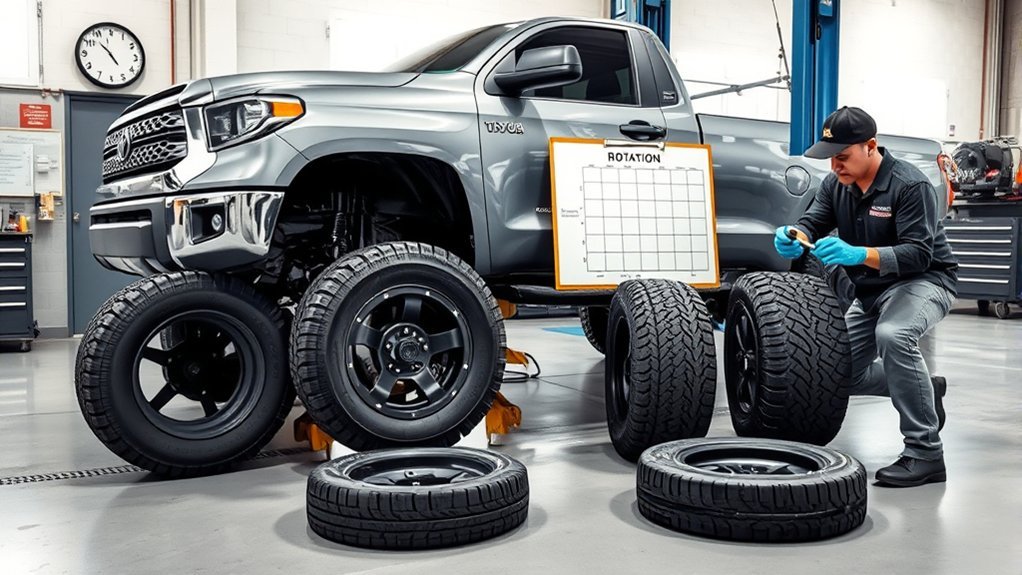 Comparison of directional and non-directional tire rotation requirements