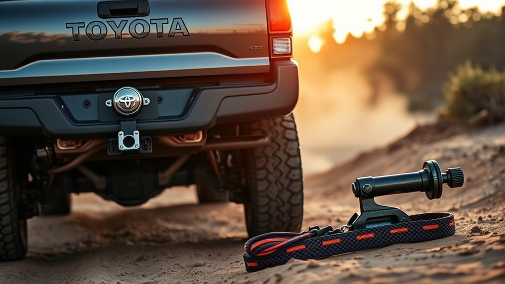 tow hitch vs recovery point