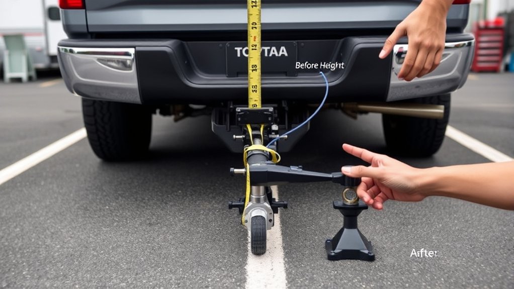 Toyota Tundra towing owners reviewing weight distribution hitch setup and axle weights